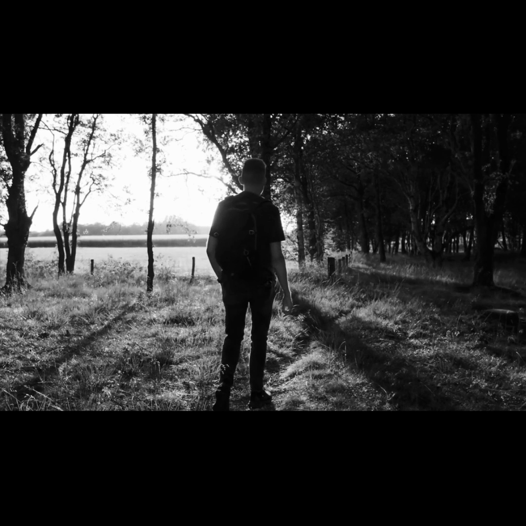 Cinematic Noir filter applied to an iPhone video, creating a dramatic movie-style look